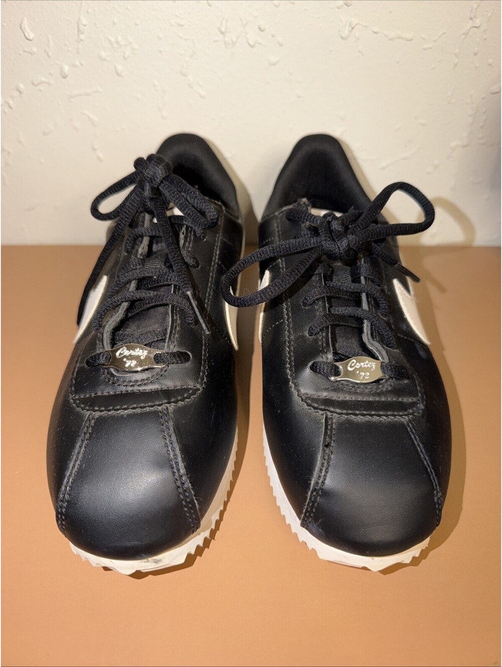 Nike Cortez Sneakers Youth 5.5Y Black White 904764-001 (L4)